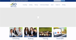 Desktop Screenshot of iso9001group.com